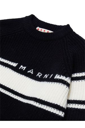 maglione in lana nero MARNI KIDS | M01210M00T00M900